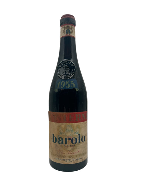 Flaska Barolo årgång 1955 från Giacomo Conterno
