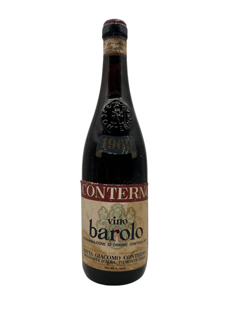 Flaska Barolo Giacomo Conterno 1969