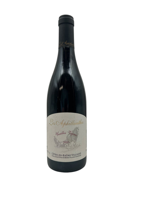 Flaska Les Aphillanthes Côtes du Rhône Villages 2003