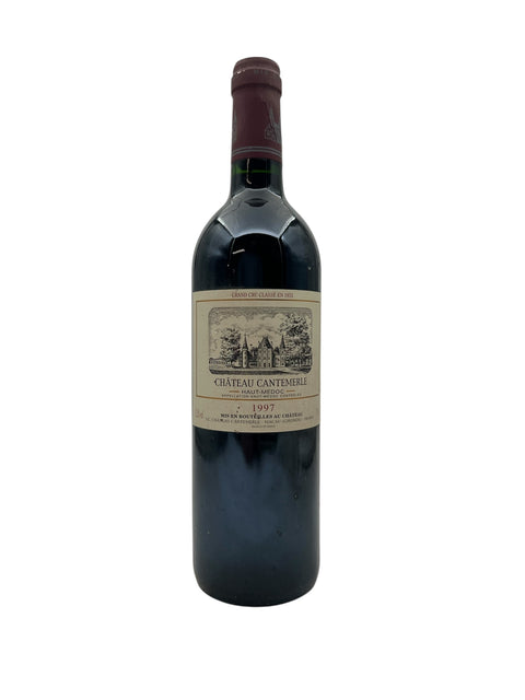 Flaska Château Cantemerle 1997 rött vin från Haut-Médoc