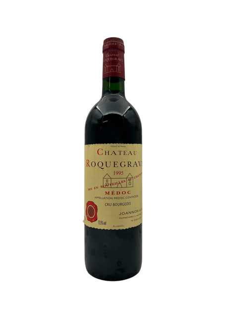 Chateau Roquegrave 1995 rött vin från Médoc i Frankrike