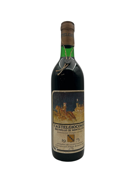 Flaska Brunello di Montalcino Castelgiocondo 1975