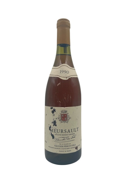 Meursault Vaucher Père et Fils 1990 flaska