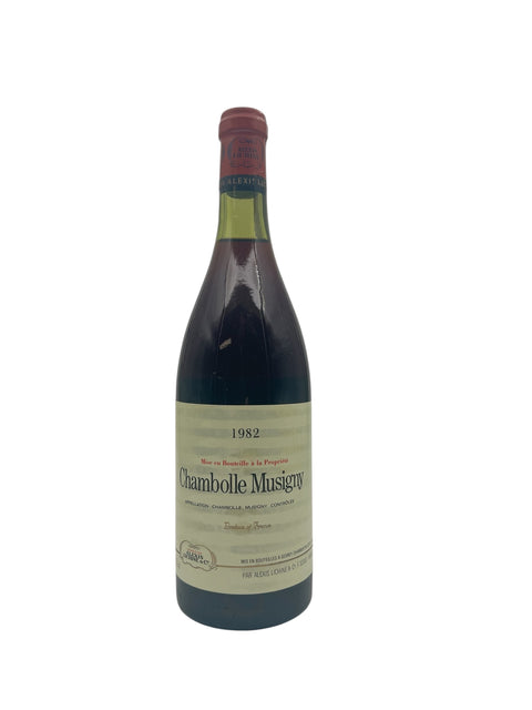 Flaska Chambolle Musigny 1982 från Alexis Lichine