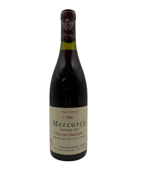 Flaska Mercurey Domaine Michel Juillot 1991