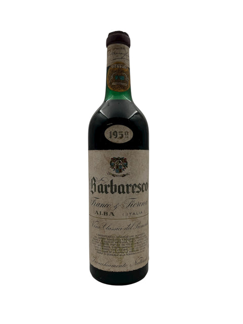 Barbaresco Franco Fiorina 1959 flaska