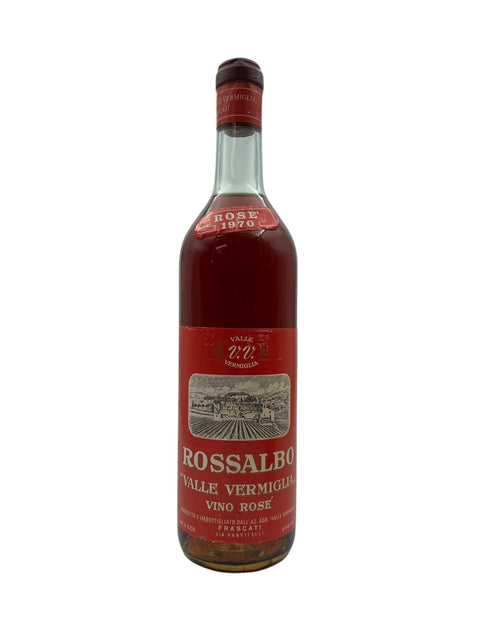Rossalbo Valle Vermiglia 1970 rosévinsflaska