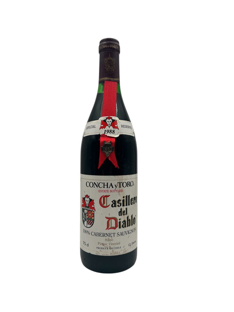 Casillero del Diablo Concha y Toro 1988 vinflaska