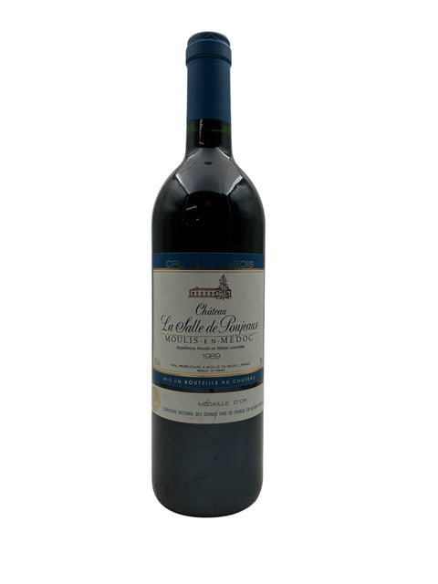 Flaska La Salle de Poujeaux 1998 rött vin
