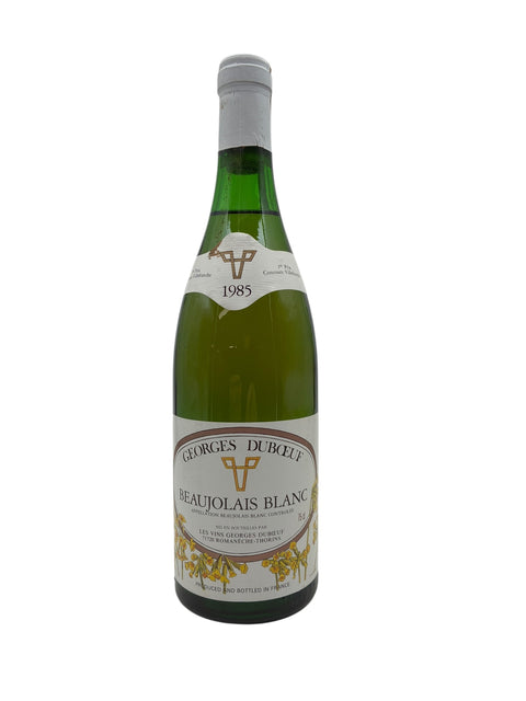 Flaska Beaujolais Blanc Georges Duboeuf 1985