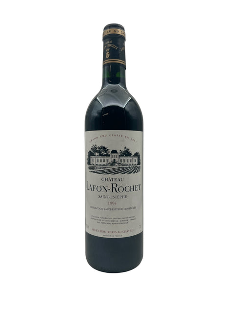 Flaska Château Lafon-Rochet 1994 Saint-Estèphe rött vin