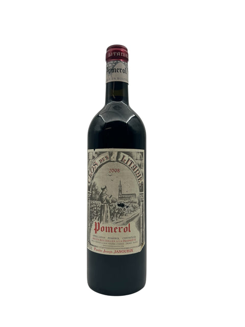 Clos des Litanies Pomerol vinflaska årgång 2008