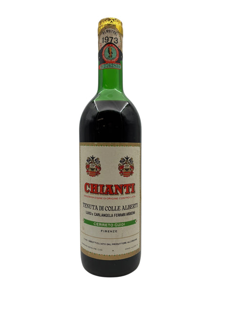 Flaska Chianti Tenuta di Colle Alberti från 1973