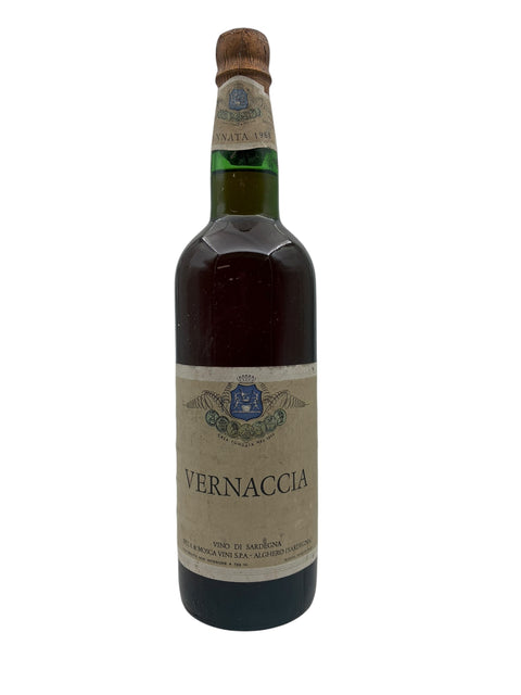 Flaska Vernaccia 1968 från Sella & Mosca