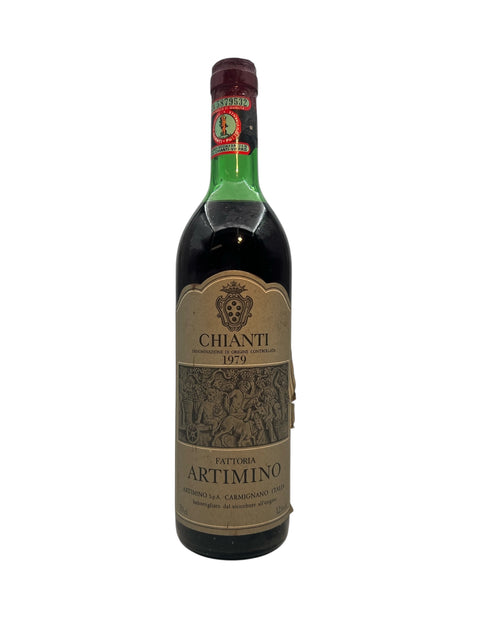 Flaska Chianti Fattoria Artimino 1979