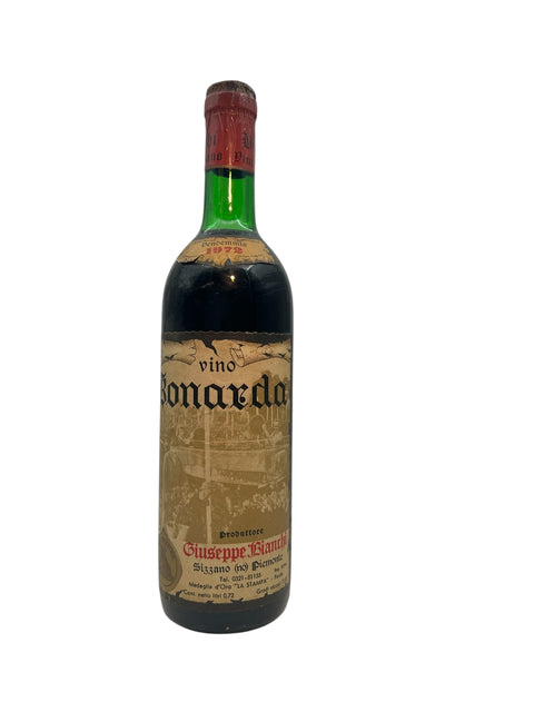 Bonarda rött vin från 1973 av Giuseppe Bianchi