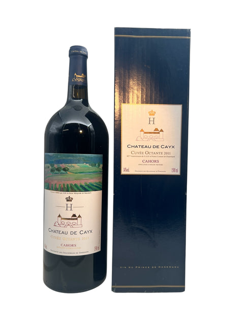 Chateau de Cayx Cuvée Octante 2011 rött vin med presentask