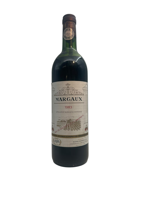 Margaux Alexis Lichine 1983 flaska