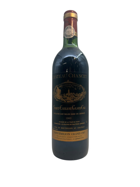 Flaska av Saint-Émilion Grand Cru Château Chancet 1983