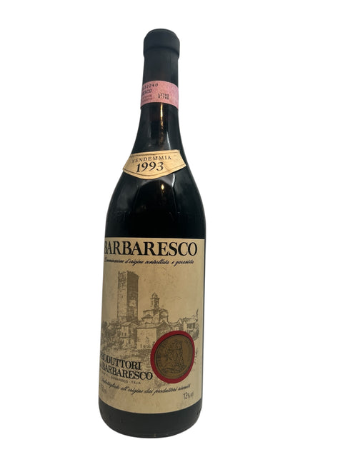 Barbaresco 1993 flaska från Produttori del Barbaresco