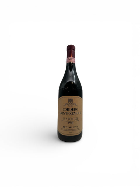Barolo Cordero di Montezemolo 1998 rödvinsflaska