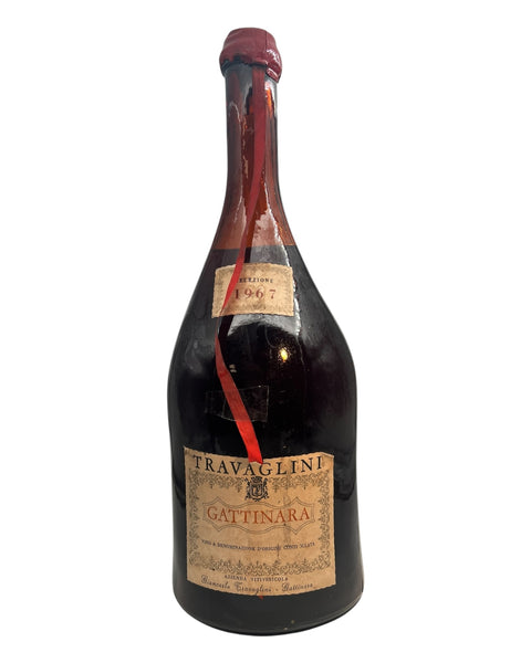 Gattinara rött vin från Travaglini årgång 1967