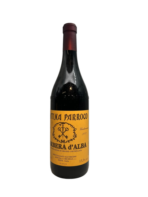 Flaska Barbera d'Alba Cantina Parroco årgång 2005