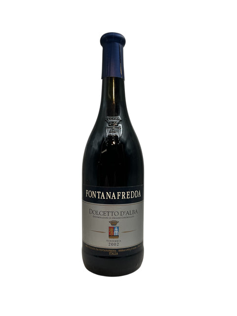 Dolcetto d'Alba Fontanafredda 2002 flaska