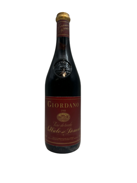Flaska Nebbiolo del Piemonte Giordano 1988