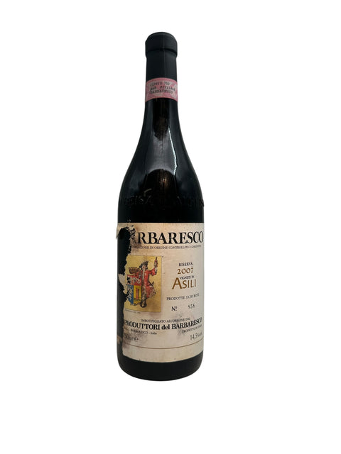 Flaska Barbaresco Riserva 2007 från Produttori del Barbaresco