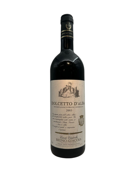 Flaska Dolcetto d'Alba Bruno Giacosa 2003