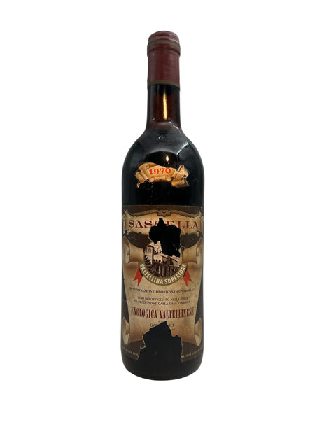 Sassella Enologica Valtellinese 1970 flaska