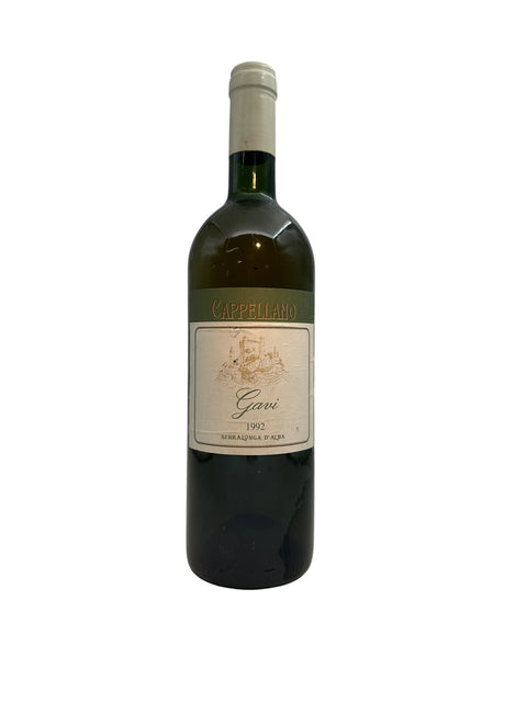 Flaska Gavi Cappellano 1992 vitt vin