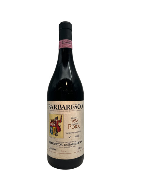 Barbaresco 1990 flaska från Produttori del Barbaresco