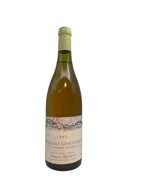 Meursault Genevrières 1997 vitt vin från François Mikulski