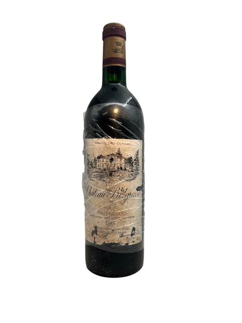 Flaska Château Beaumont 1985 Haut-Médoc rött vin