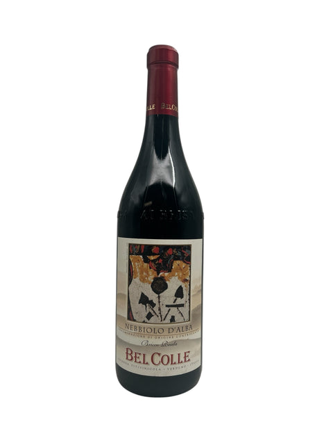 Flaska Nebbiolo d'Alba Bel Colle rött vin 2019