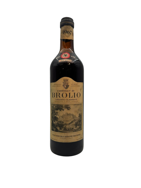 Flaska Chianti Classico Castello di Brolio 1967