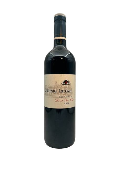 Château Laroze Grand Cru 2009 rödvinsflaska