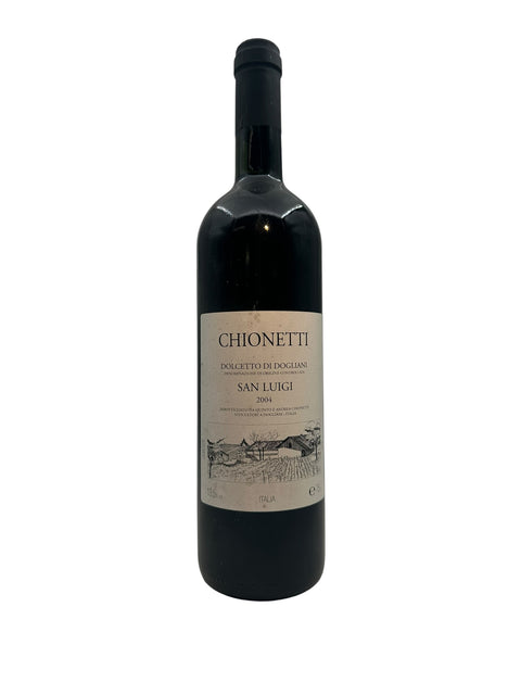 Flaska Dolcetto di Dogliani Chionetti 2004