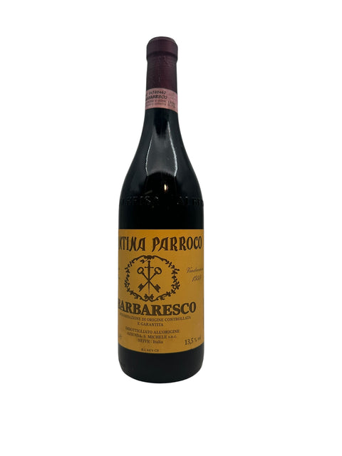 Flaska Barbaresco Cantina Parroco 2018 rött vin