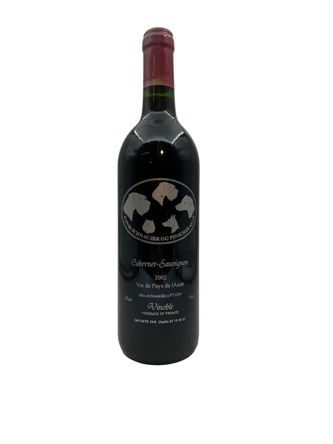 Flaska Cabernet-Sauvignon Vinoble 2002 rött vin