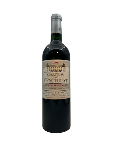 Flaska Chateau du Courlat rött vin 1998