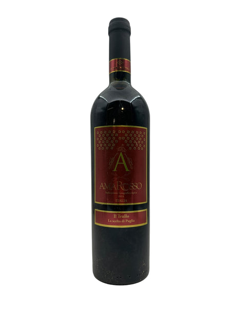 Flaska Amarosso Il Trullo 2015 rött vin från Italien