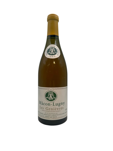 Flaska Mâcon-Lugny Maison Louis Latour 1993 vitt vin