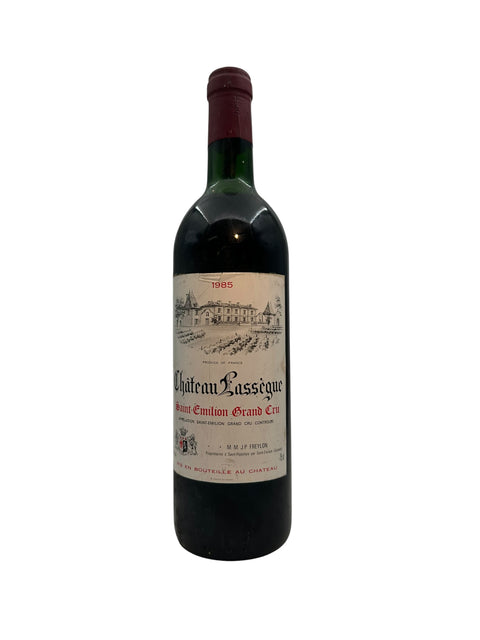 Flaska av Château Lassègue 1985 Saint-Émilion Grand Cru