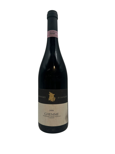 Flaska Ghemme Antichi Vigneti Di Cantalupo 1999 rött vin