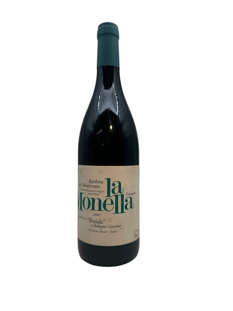 Flaska La Monella Braida rött vin 2003