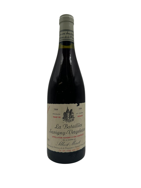 Flaska La Bataillière Albert Morot 1994 rött vin