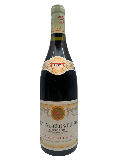 Flaska Beaune Clos du Roi Tollot-Beaut 1997 rött vin